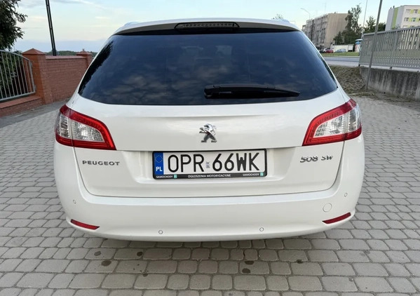 Peugeot 508 cena 31900 przebieg: 228500, rok produkcji 2012 z Prudnik małe 529